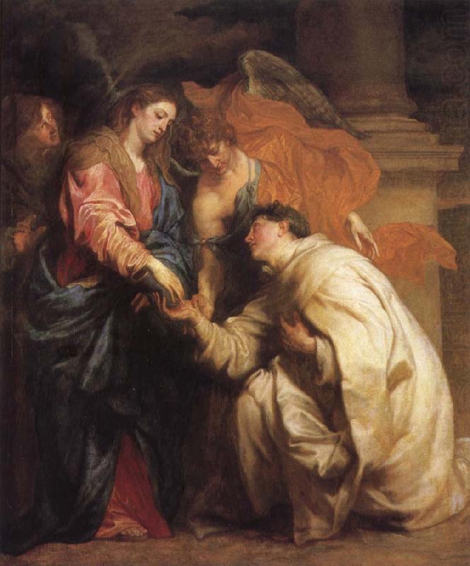 The mystic marriage of the Blessed Hermann Foseph with Mary, Anthony Van Dyck